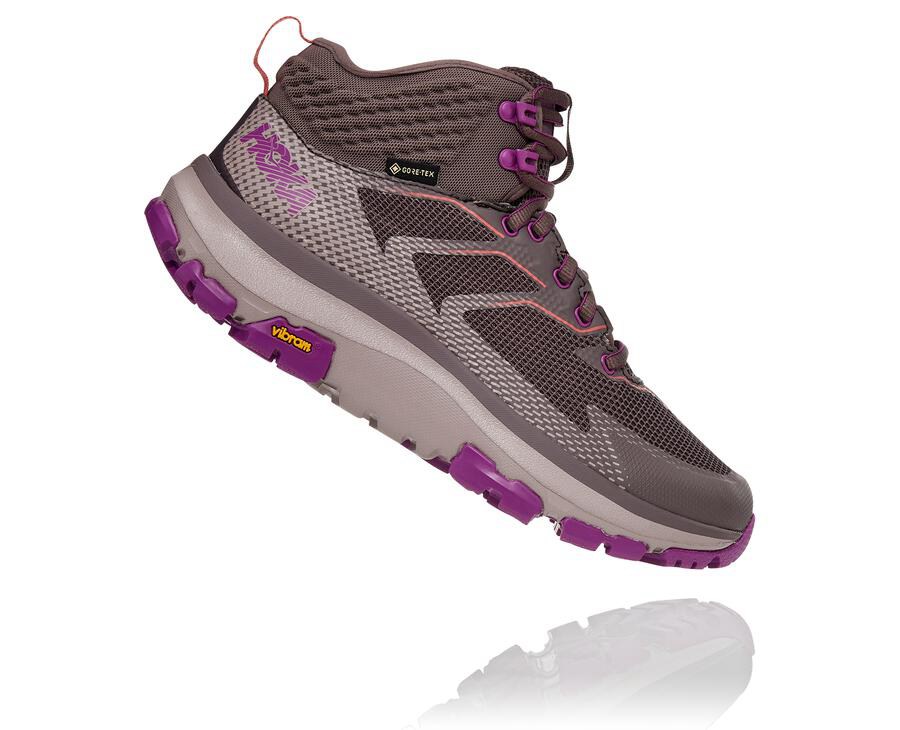 Chaussure Randonnée Hoka One One Toa Gore-Tex Femme - Violette - NWT-108539